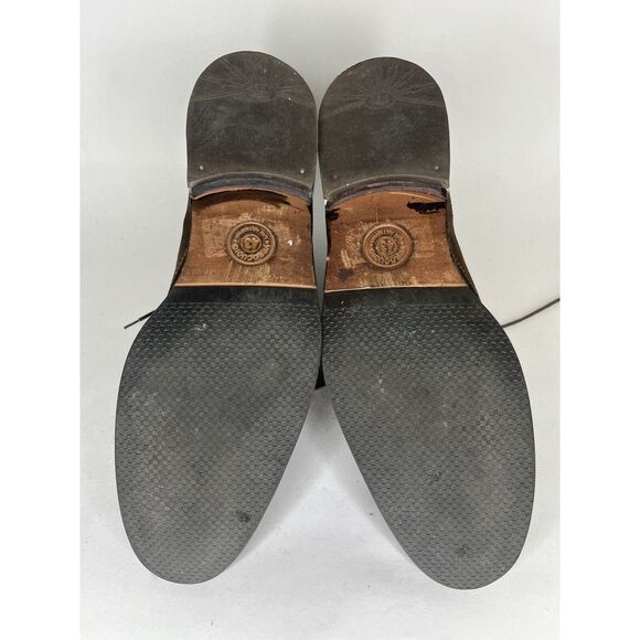 Tomax Brown Suede Leather Lace Up Ankle Chukka Boots Men Sz 10M US/43-44EU main image 5